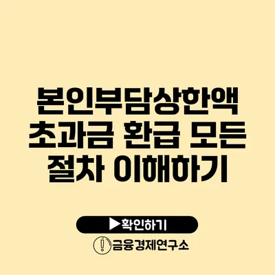 본인부담상한액 초과금 환급: 모든 절차 이해하기